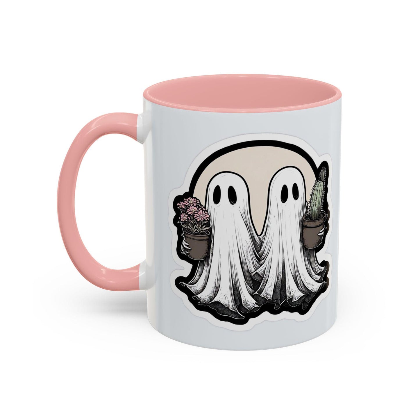 Ghostly Duality Ceramic Mug