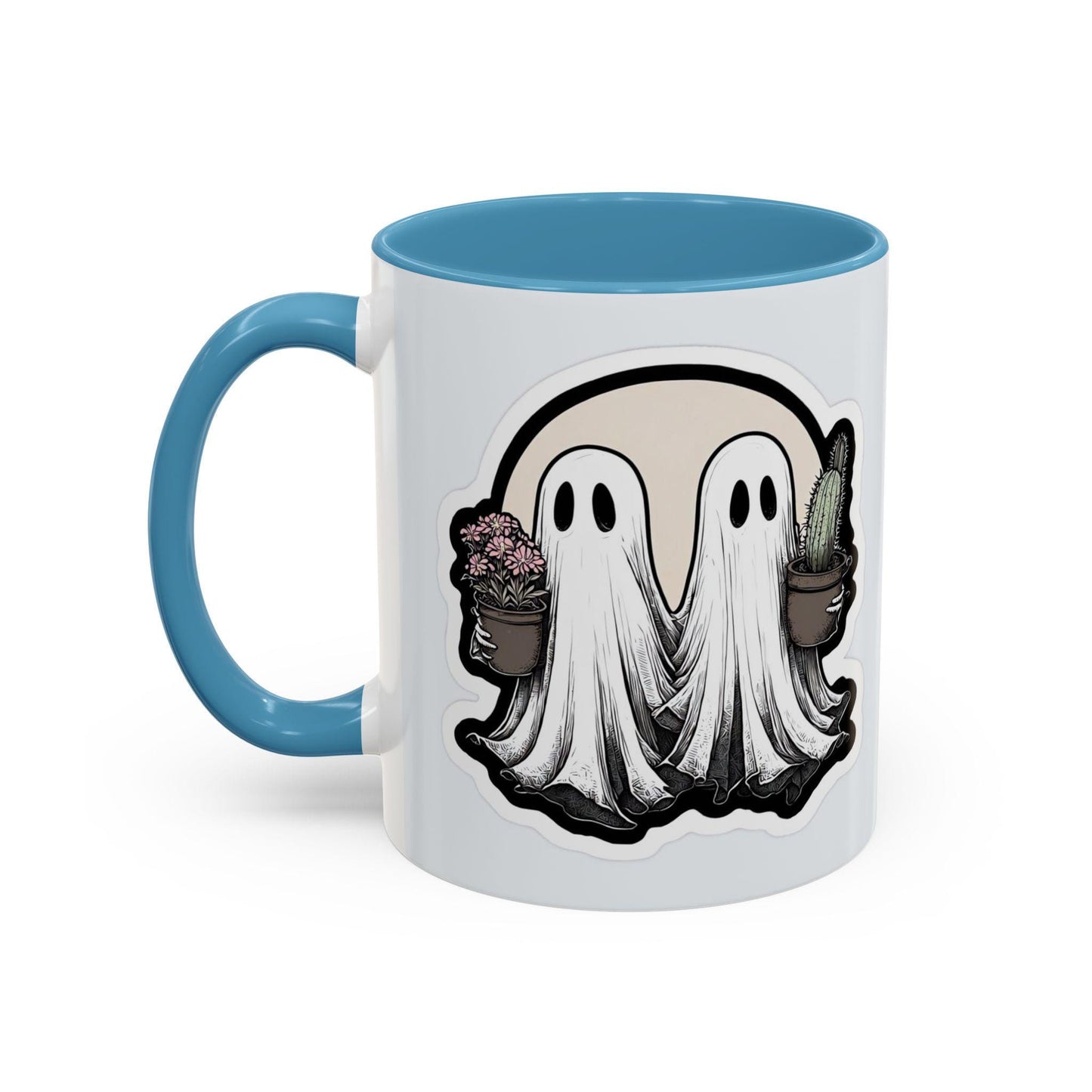 Ghostly Duality Ceramic Mug