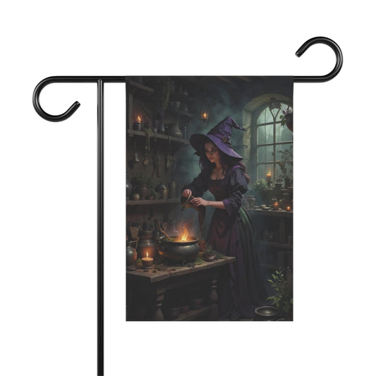 Brewing Potions Garden & House Banner