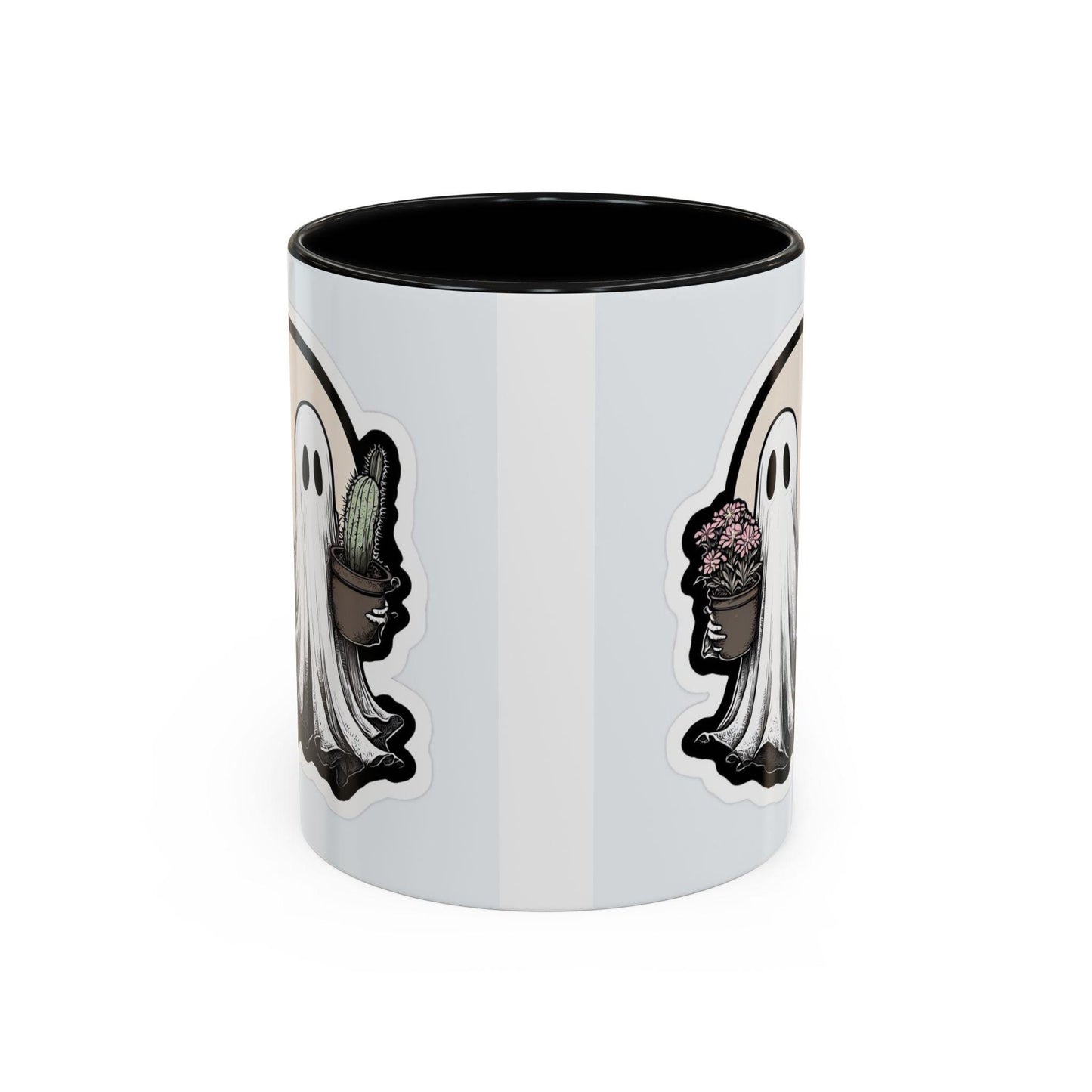 Ghostly Duality Ceramic Mug